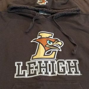 Lehigh University Brown sweatshirt embroidered
